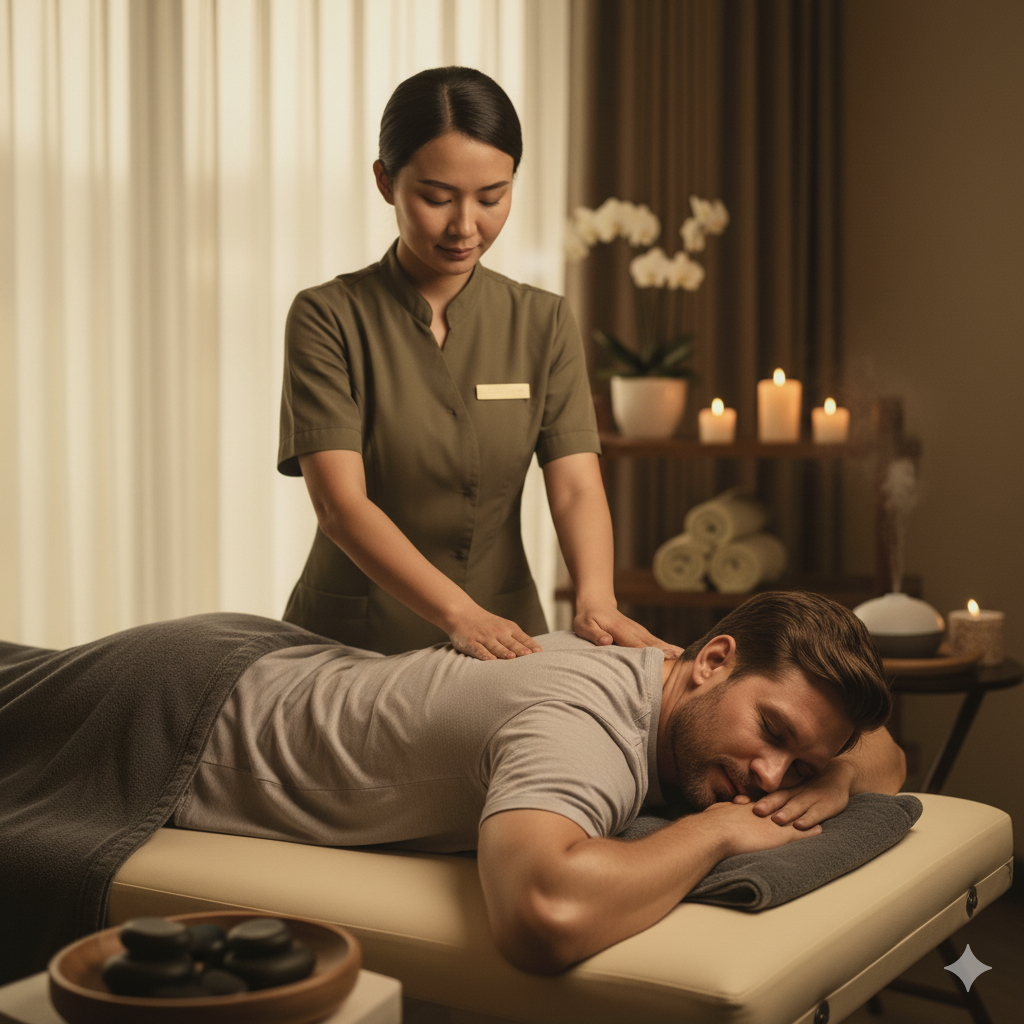 Neck and Back Massage